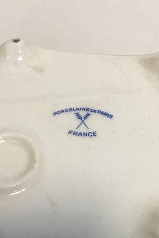 Porcelaine de Paris, France Trekantet Bonbonniere, mærket Tony Limoges - Danam Antik