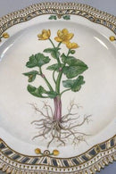 Royal Copenhagen Flora Danica Middagstallerken med Gennembrudt Kant No 20/3526 - Danam Antik