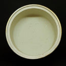 Kinesisk lågkrukke i porcelæn med cloisonne og sølv dekoreret med fugle. - Danam Antik