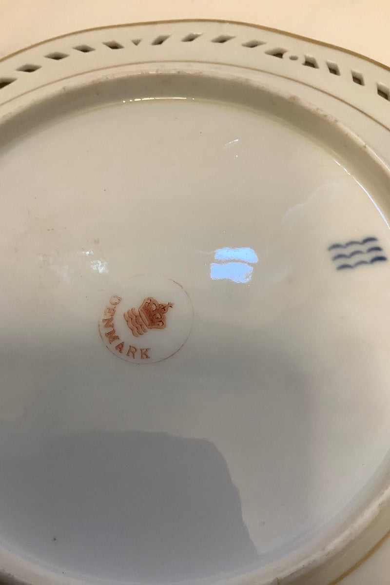 Sæt på 8 Royal Copenhagen Flora Danica Unika Jagttallerker af Karl Hansen Reistrup - Danam Antik