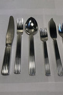 Georg Jensen Sterling Sølv Bernadotte Bestik Sæt 6 personer 72 dele - Danam Antik