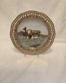 Sæt på 8 Royal Copenhagen Flora Danica Unika Jagttallerker af Karl Hansen Reistrup - Danam Antik