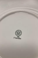 Sæt på 12 Bing og Grøndahl Blå Tone Fisketallerkener motiv 1 til 12 - Danam Antik