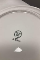 Sæt på 12 Bing og Grøndahl Blå Tone Fisketallerkener motiv 1 til 12 - Danam Antik