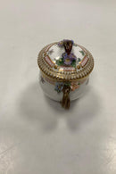 Sæt på 12 Antikke Royal Copenhagen Flora Danica Cremekopper No 20/3514 - Danam Antik