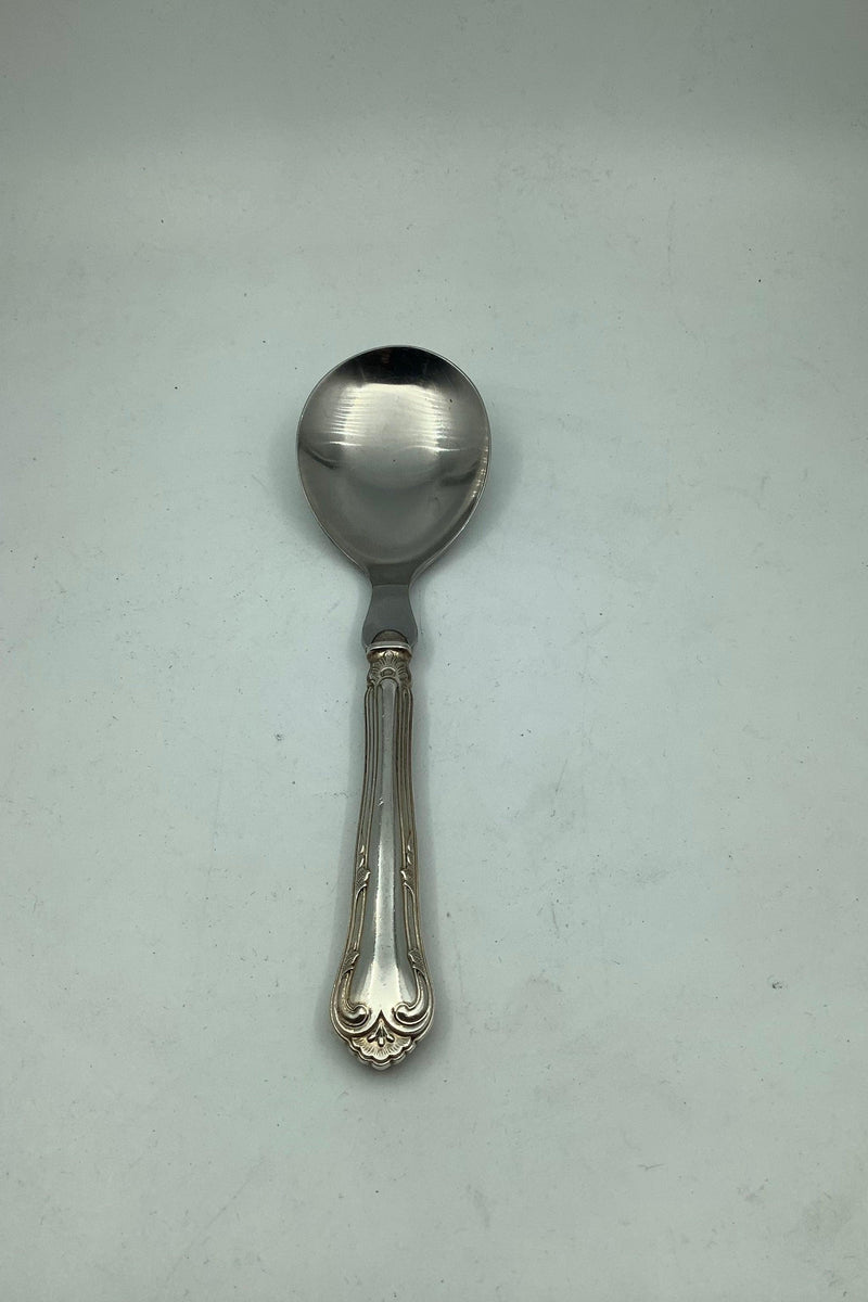 Cohr Herregaard Sølv / stål Serveringsske Måler 19,5cm / 7.68 inch - Danam Antik