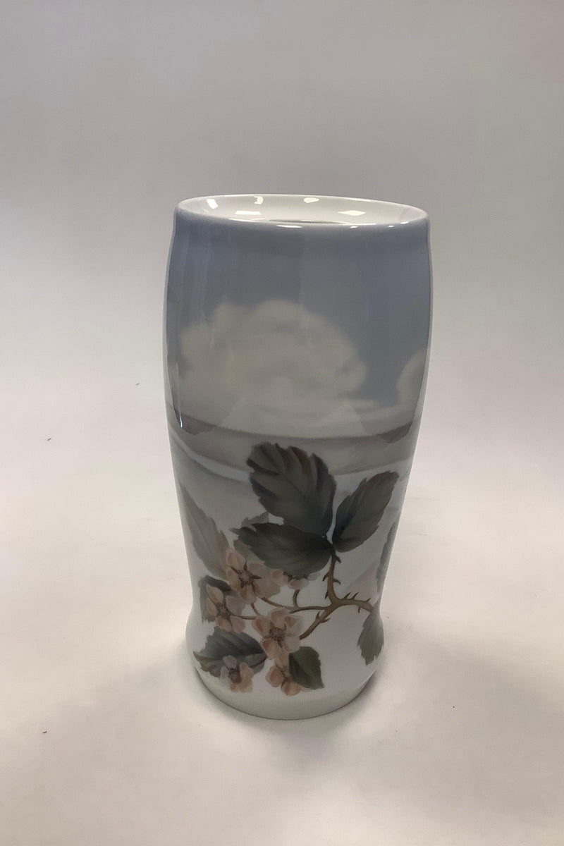 Bing og Grøndahl Art Nouveau Vase med Blomster No. 4445 / 95 - Danam Antik