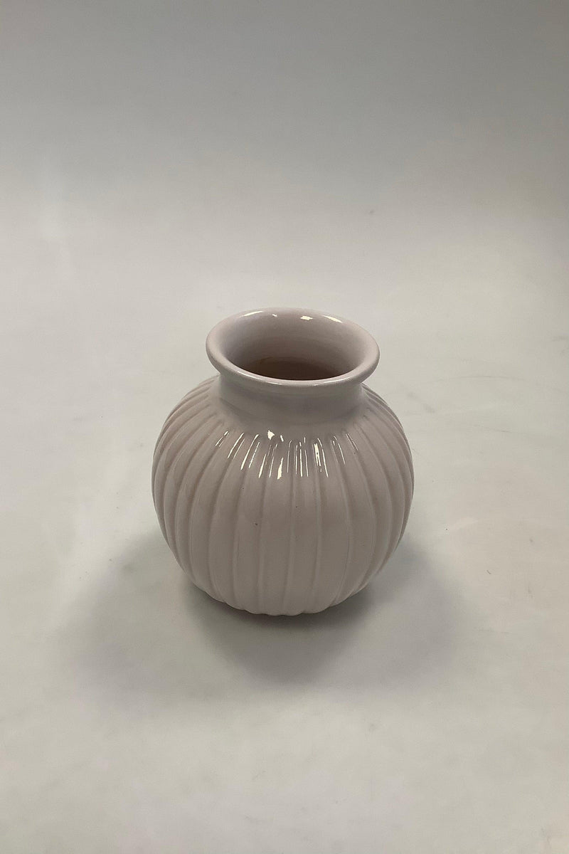 Hjort Keramik Vase i hvid No 216 - Danam Antik