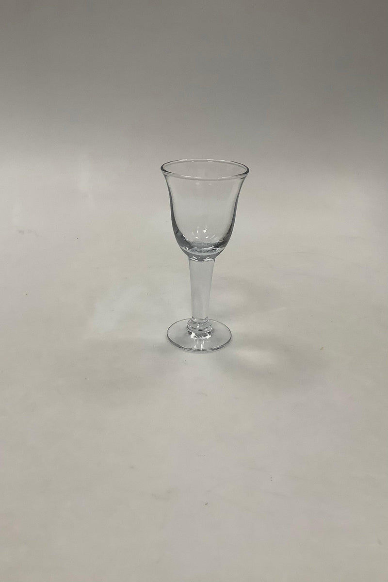 "Hvid Klokke" Portvinsglas Holmegaard. 13.7 cm H - Danam Antik