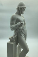 Bertel Thorvaldsen: Royal Copenhagen. Figur i bisquit af Vulcan. - Danam Antik