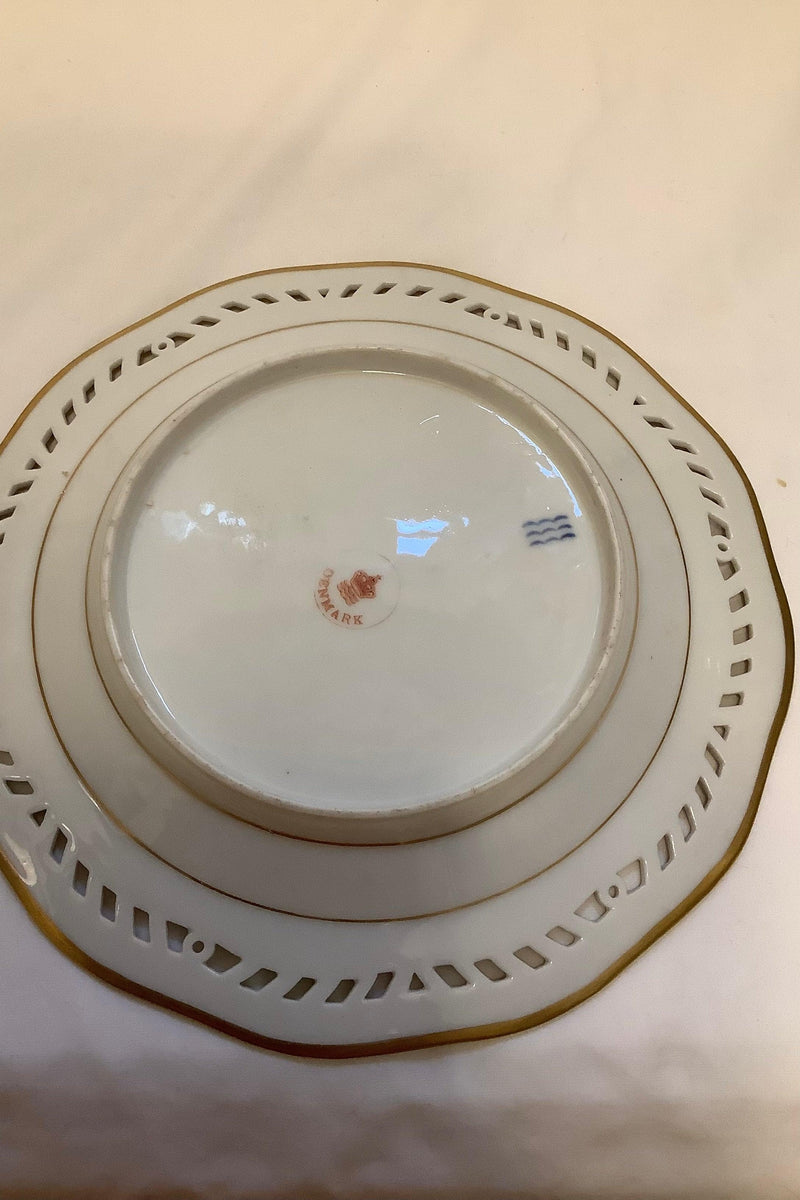 Sæt på 8 Royal Copenhagen Flora Danica Unika Jagttallerker af Karl Hansen Reistrup - Danam Antik