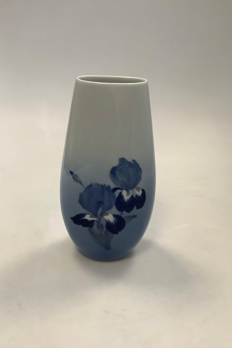 Lyngby Porcelænsvase med blomster Motiv No 101-2-35 - Danam Antik