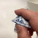 Royal Copenhagen Musselmalet Helblonde Lille sekskantet kaffekande No 1030 - Danam Antik