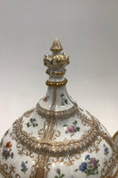 Bing og Grøndahl Rosenborg Lågskål med gedebukke håndtag - Danam Antik