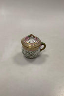 Sæt på 12 Antikke Royal Copenhagen Flora Danica Cremekopper No 20/3514 - Danam Antik