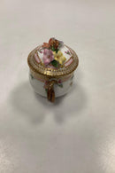 Sæt på 12 Antikke Royal Copenhagen Flora Danica Cremekopper No 20/3514 - Danam Antik