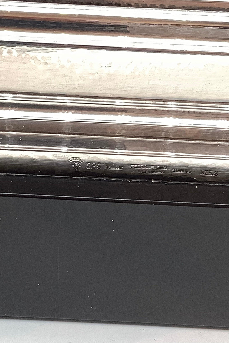 Georg Jensen Sterling Sølv Stort Bordur No 339 af Johan Rohde - Danam Antik