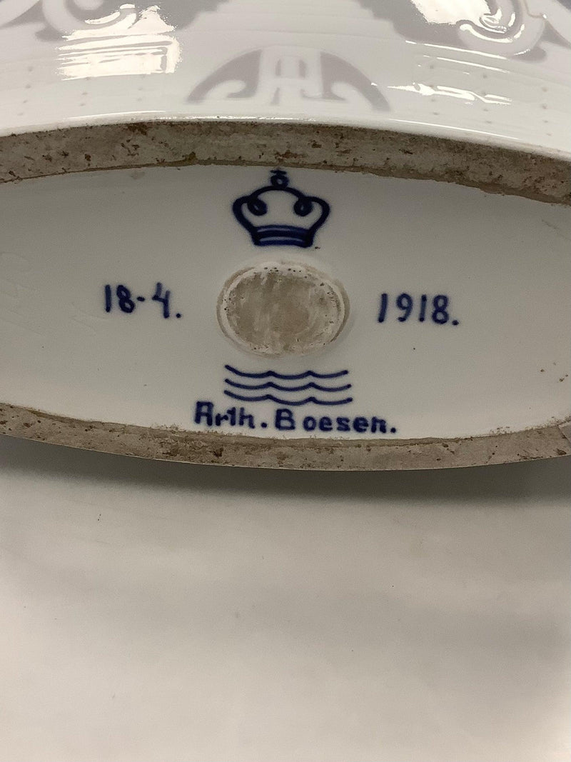 Royal Copenhagen Unika Art Nouveau Vase af Arthur Boesen fra 1918 - Danam Antik