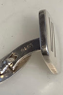 Hans Hansen Sterling Sølv Manchet knapper No 637 E - Danam Antik