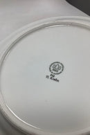 Sæt på 12 Bing og Grøndahl Blå Tone Fisketallerkener motiv 1 til 12 - Danam Antik