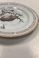 Royal Copenhagen Privatmalet Flora Danica Fisketallerken No 3549 - Danam Antik