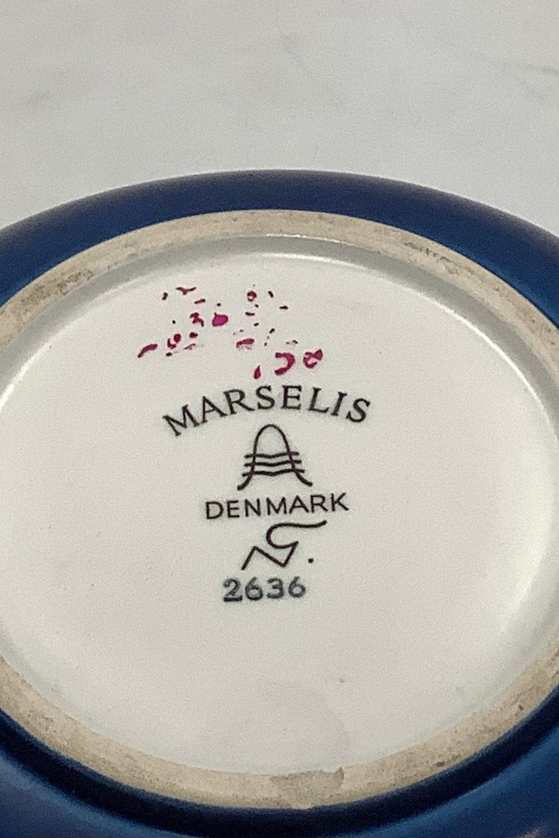 Aluminia Marselis Blå Skål No 2636 - Danam Antik