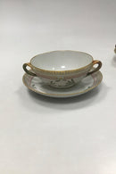 Sæt på 12 Royal Copenhagen Flora Danica Bouillon Kopper med underskål No 20/3612 - Danam Antik