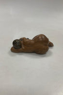 Bing og Grøndahl Figur af Kai Nielsen "Kvinde med druer" No 4020 - Danam Antik