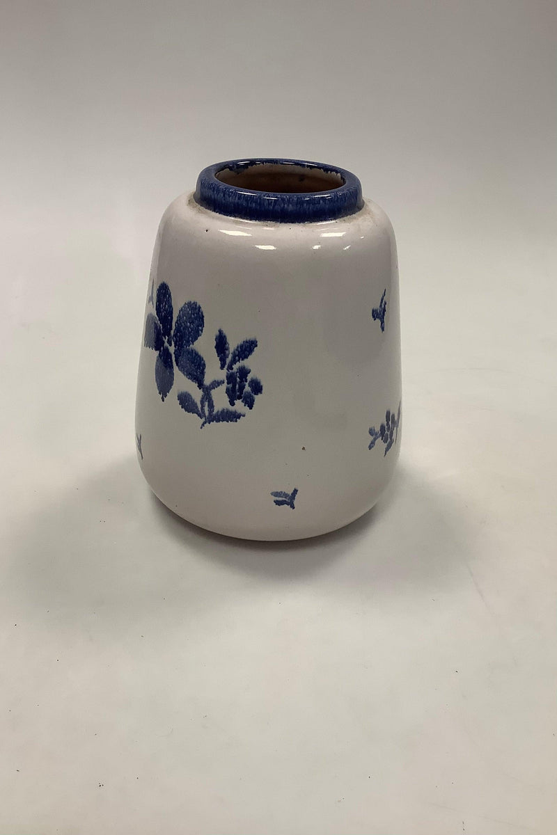 Søholm Keramik Vase Danmark Blå Moderne - Danam Antik