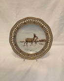 Sæt på 8 Royal Copenhagen Flora Danica Unika Jagttallerker af Karl Hansen Reistrup - Danam Antik