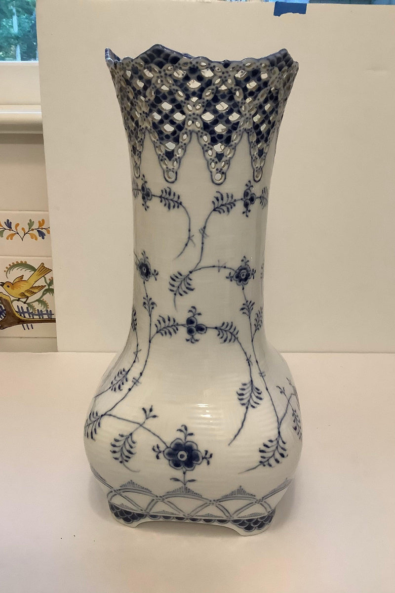 Par Royal Copenhagen Musselmalet Helblonde Vaser No 1166 - Danam Antik