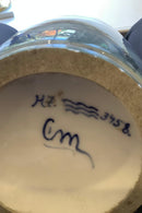 Royal Copenhagen Unika Art Nouveau Vase af Carl Mortensen fra 1892 No 3458 - Danam Antik