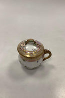 Sæt på 12 Antikke Royal Copenhagen Flora Danica Cremekopper No 20/3514 - Danam Antik