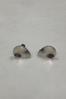 Anton Michelsen Sterling Sølv Øreringe Nanna Ditzel - Danam Antik