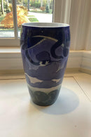 Royal Copenhagen Unika Art Nouveau Vase af Carl Mortensen fra 1892 No 3458 - Danam Antik