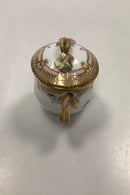 Sæt på 12 Antikke Royal Copenhagen Flora Danica Cremekopper No 20/3514 - Danam Antik