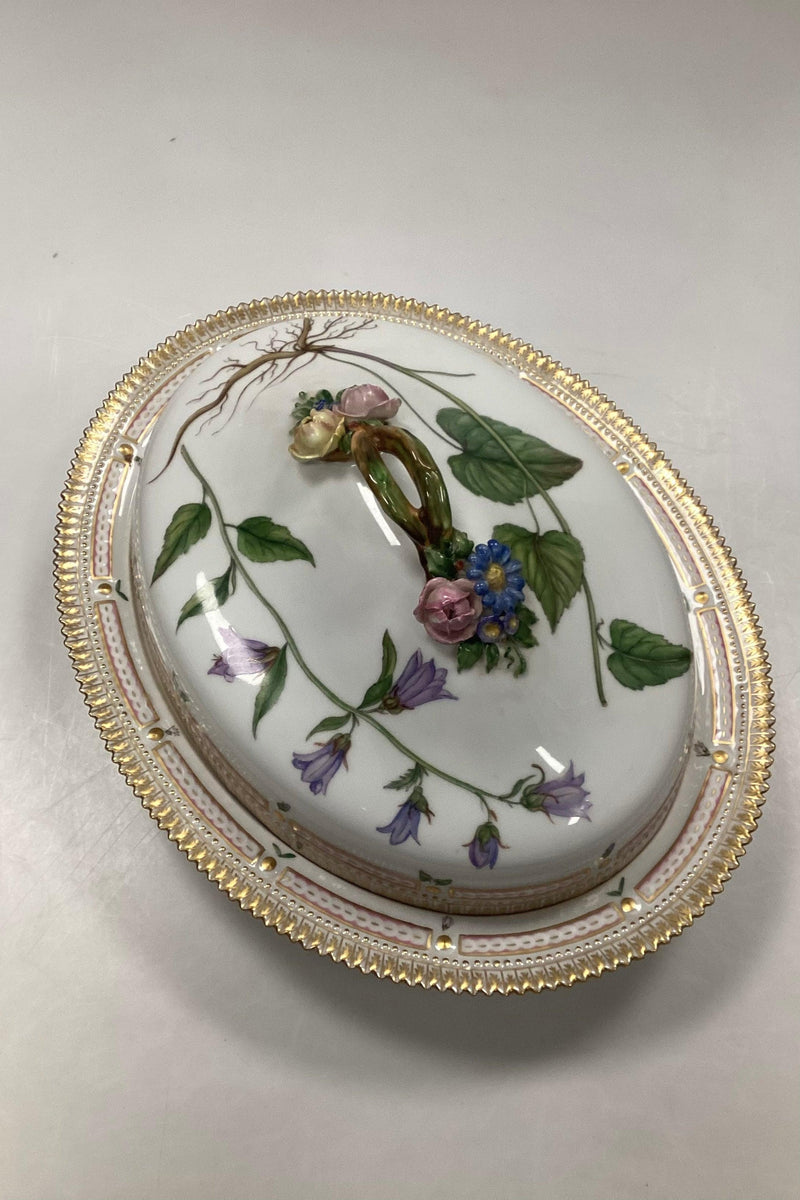 Royal Copenhagen Flora Danica Lågfad No 20/3567 Ovalt - Danam Antik