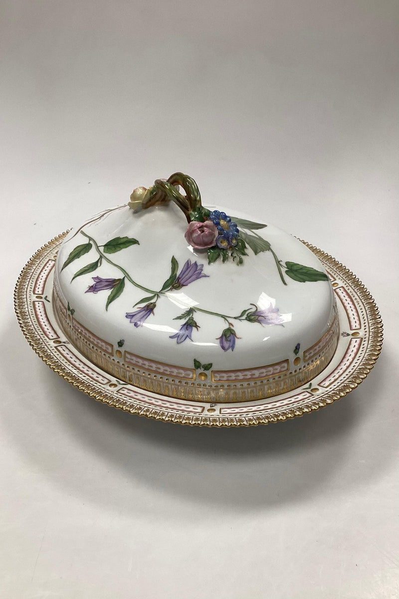 Royal Copenhagen Flora Danica Lågfad No 20/3567 Ovalt - Danam Antik