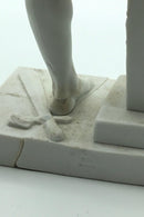 Bertel Thorvaldsen: Royal Copenhagen. Figur i bisquit af Vulcan. - Danam Antik