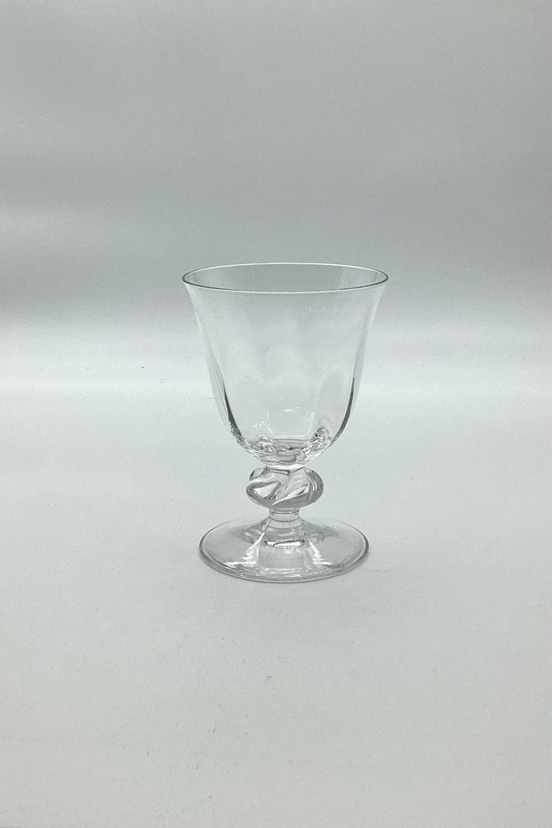 “Ulfborg” klart snapseglas fra Holmegaard Glasværk - Danam Antik