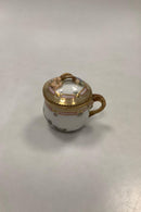 Sæt på 12 Antikke Royal Copenhagen Flora Danica Cremekopper No 20/3514 - Danam Antik