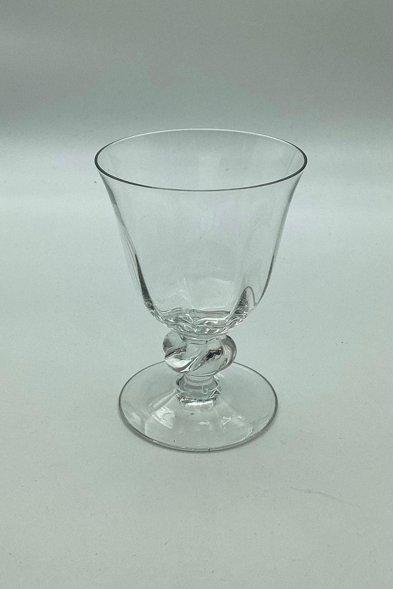 “Ulfborg” klart vinglas fra Holmegaard Glasværk - Danam Antik