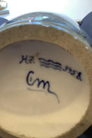 Royal Copenhagen Unika Art Nouveau Vase af Carl Mortensen fra 1892 No 3458 - Danam Antik