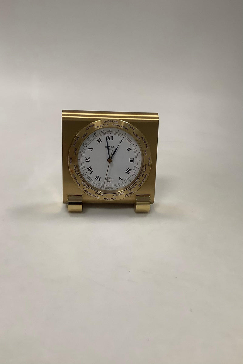 New in box Swiza table clock no 93128 from Switzerland