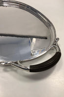 Georg Jensen Sterling Sølv Servingsbakke No 71 - Danam Antik