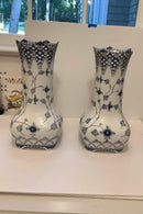 Par Royal Copenhagen Musselmalet Helblonde Vaser No 1166 - Danam Antik