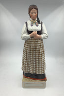 Royal Copenhagen Overglasur Figur af Islandsk Pige No. 12164 - Danam Antik