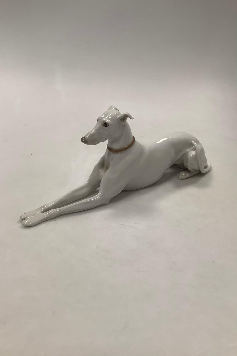 Bing og Grøndahl Figur Greyhound/mynde No 2079 - Danam Antik