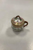 Sæt på 12 Antikke Royal Copenhagen Flora Danica Cremekopper No 20/3514 - Danam Antik