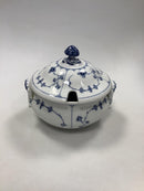 Royal Copenhagen Musselmalet Riflet Rundt Terrin No 221 - Danam Antik